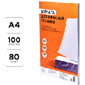 Бумага для офисной техники, A4, 100 листов