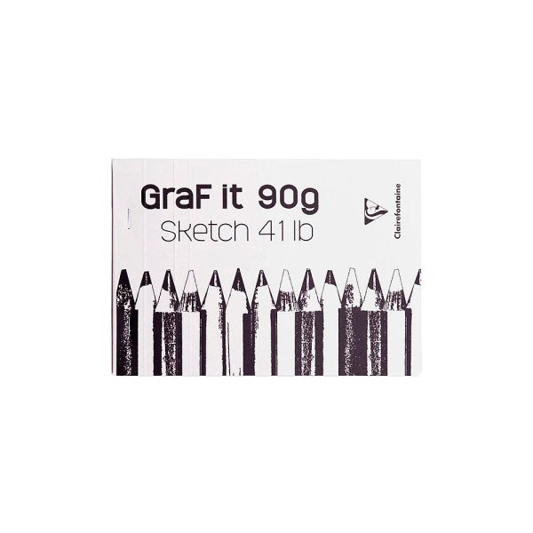 Скетчбук "Graf It", A5, 90 г/м2, 80 листов, белый