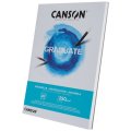 Блок-склейка бумаги для акварели "Canson Graduate", 29.7x42 см, 250 г/м2, 20 листов