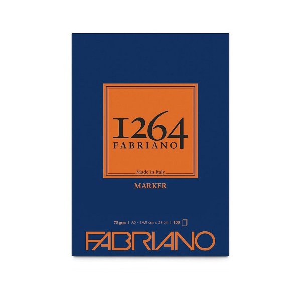 Блок-склейка бумаги для маркеров "Fabriano. 1264", 21х29,7 см, 70 г/м2, 100 листов