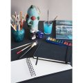 Скетчбук "Rhodia Touch", 300 г/м2, 10.5x14.8 см, 20 листов, черный