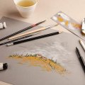 Блок-склейка "Paint'On" Gris, А5, 250 г/м2, 30 листов