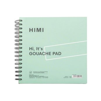 Скетчбук "Himi", 21.6x21.6 см, 160 г/м2, 50 листов, зелёный