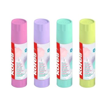 Клей-карандаш "Kores Pastel", 20 г
