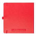 Скетчбук "Sketchmarker", 80 листов, 20x20 см, 140 г/м2, красный