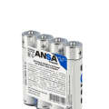 Батарейки алкалиновые ANSA Standart "LR03/BL-4 (AAA)", 4 шт, щелочные