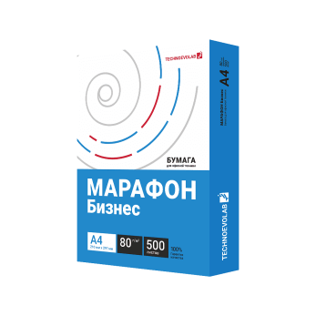 Бумага "Марафон Бизнес", А4, 80г/м, 500 листов