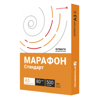 Бумага "Марафон Стандарт", А3, 80г/м, 500л