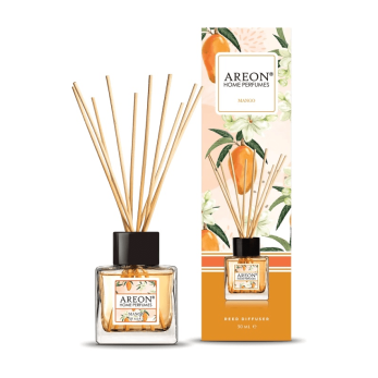 Аромадиффузор Areon Home perfume Botanic sticks манго, 50 мл