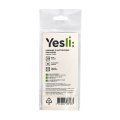 Закладки пластиковые "Yesli:", 12х45 мм, 8 цветов х 20 шт., ассорти неон