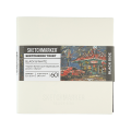 Скетчбук "Sketchmarker Black&White", 12x12 см, 120 листов, черный, белый