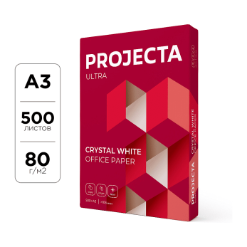 Бумага "Projecta Ulta", А3, 500 листов, 80 г/м2