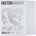 Калька "Sketchmarker" в папке, А4, 90 г/м, 100 листов